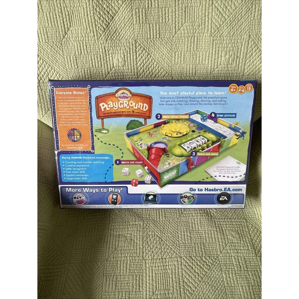 Cranium Playground Educational Board Game 2009 Hasbro Toys R US Exclusive-Sealed